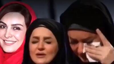  گریه دلخراش نعیمه نظام دوست برای فوت دوست بازیگرش