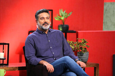  همسر واقعی و جوان حمیدرضا پگاه، طاهای سریال آوای باران +عکس