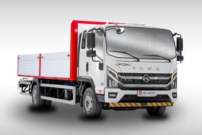  بررسی کامیونت کاما 9.2 تن؛ مشخصات، امکانات و قیمت میان رده  آرین دیزل - پدال