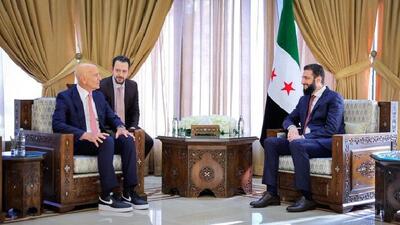  دیدار جولانی با تام باراک همزمان با هشدار ترامپ به اسرائیل در مورد سوریه