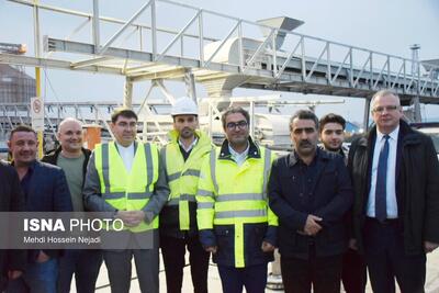  بازدید هیئت تجاری استان اولیانوفسک روسیه از مجتمع بندری آستارا
