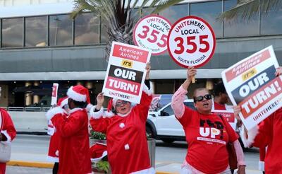  سودهای نجومی غول‌های هواپیمایی نصیب کارگران نمی‌شود!