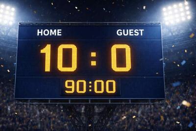  بوی تبانی در فوتبال تهران؛ تیمی که 10-0 حریفش را شکست داد!