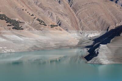  سد تنگ تیز باشت سرریز شد