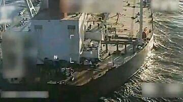  تعقیب‌وگریز نفتکش ادعایی مرتبط با ایران توسط آمریکا/ خدمه پرچم روسیه روی بدنه خود کشیدند