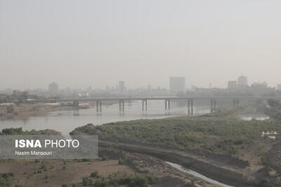  آلودگی هوا در ۱۴ شهر خوزستان/ هویزه در وضعیت «بنفش»
