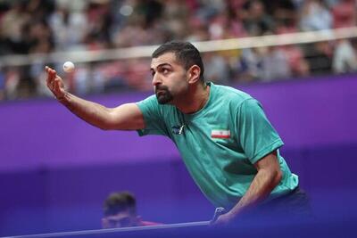  کناره گیری نوشاد عالمیان و بنیامین فرجی از رقابت‌های تنیس روی میز کاپ آسیا