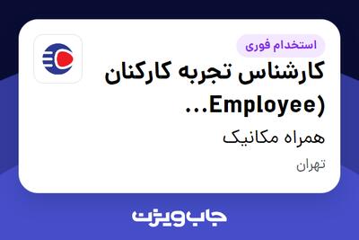  استخدام کارشناس تجربه کارکنان (Employee Experience Specialist) در همراه مکانیک