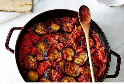  تپسی بادمجان به سبک اصیل؛ مواد لازم و دستور پخت مرحله‌به‌مرحله