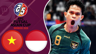  خلاصه فوتسال اندونزی 3 - ویتنام 2