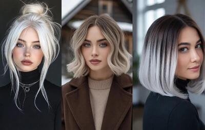 جدیدترین ترکیب رنگ‌های موی یخی که برای سال جدید باید به سراغشان بروید - چی بپوشم