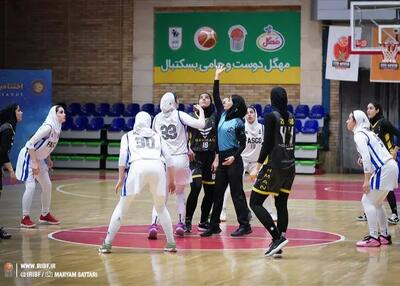  برد‌ دختران بسکتبال استقلال در هفته هجدهم لیگ