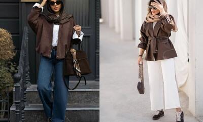 نوروز 1405 چگونه با رنگ قهوه‌ای بدرخشیم؟ این رنگ هنوز هم ترندی است؟ - چی بپوشم