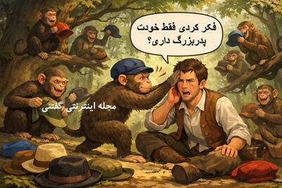  داستان کلاه‌فروش و نسل جدید میمون‌ها | فکر کردی فقط تو پدربزرگ داری!؟