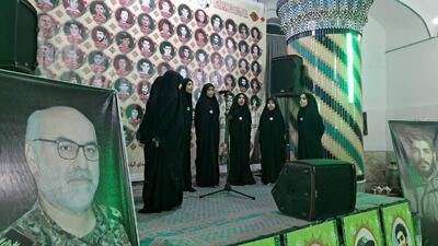  یادواره ۷۲ شهید بخش عقدا با حضور گسترده مردم برگزار شد