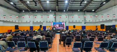  بهره‌برداری از سوله چندمنظوره ورزشی امام حسن مجتبی(ع) در مهرشهر