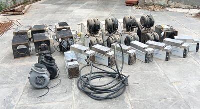  ۱۳ دستگاه ماینر قاچاق در میاندوآب ضبط شد