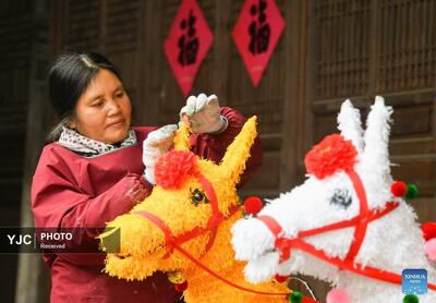  تصاویر: روز‌های منتهی به سال جدید قمری در چین