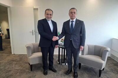  وزرای خارجه ایران و سوئیس دیدار کردند