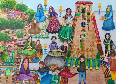  درخشش ۲۱ کودک و نوجوان ایرانی در مسابقه نقاشی ژاپن