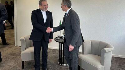  آخرین وضعیت مذاکرات هسته‌ای، محور دیدار عراقچی با وزیر خارجه سوئیس