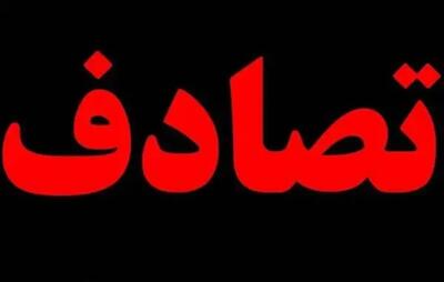  تصادف مینی‌بوس و پرشیا در بزرگراه آیت‌الله سعیدی؛ ۱۰ مصدوم، بدون تلفات جانی