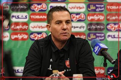  اوسمار ویه‌را، سرمربی پرسپولیس: وقتی نتیجه نمی‌گیریم، ناراحتی ما از هواداران هم بیشتر است