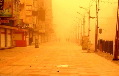 ثبت آلودگی هوا در ۶ شهر خوزستان