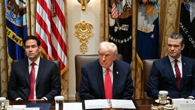  نشست فوری ترامپ با مشاورانش درباره تحولات مرتبط با ایران