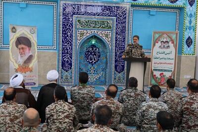  بازدید فرمانده قرارگاه مشترک پدافند هوایی خاتم الانبیا (ص) از منطقه پدافند هوایی شرق