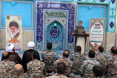  بازدید امیر سرتیپ الهامی از منطقه پدافند هوایی شرق