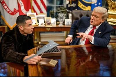  ترامپ برای رونالدو پیام ویژه فرستاد