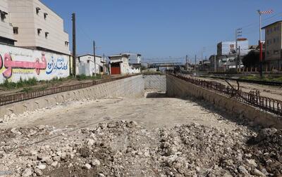  بزرگ‌ترین زیرگذر ریلی شمال کشور به زودی در قائم‌شهر افتتاح می‌شود