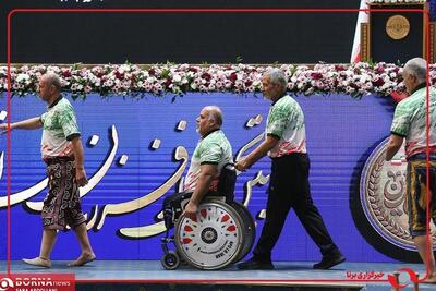  گزارش صداوسیما از آیین تجلیل لزوم قهرمانان جانباز،  توان‌یاب، ناشنوا و روشندل ورزش ایران با حضور رئیس‌جمهور پزشکیان