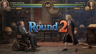  نبرد هاوکینگ و نیوتون به سبک مورتال کمبت؛ شاهکار جدید هوش مصنوعی | گیمفا