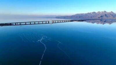  دریاچه ارومیه جان گرفت/ افزایش ۶۸ سانتی‌متری تراز آب