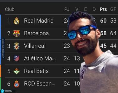  میم ورزشی هفته| مربی که با جدول سلفی گرفت