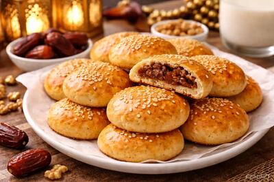  طرز تهیه کلوچه خرمایی نرم و مقوی؛ انتخابی هوشمندانه برای افطار ماه رمضان