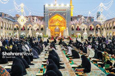  حرم مطهر رضوی، میزبان محافل انس با قرآن و عترت در ماه مبارک رمضان + فیلم