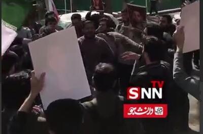  دسته عزاداری دانشجویان دانشگاه تهران به مناسبت اربعین شهدای حوادث دی ماه+ فیلم