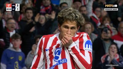  گل دوم اتلتیکو مادرید به اسپانیول (جولیانو سیمئونه)