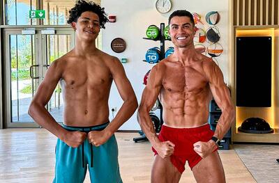  ژن خوب یعنی پسر کریستیانو رونالدو + عکس - پارس فوتبال