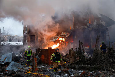  کیف: روسیه با حملات موشکی و پهپادی گسترده، زیرساخت‌های انرژی اوکراین را هدف قرار داد