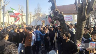  روایتی از تجمع سوم اسفند شریفی‌ها/ «دانشگاه جای تو نیست»