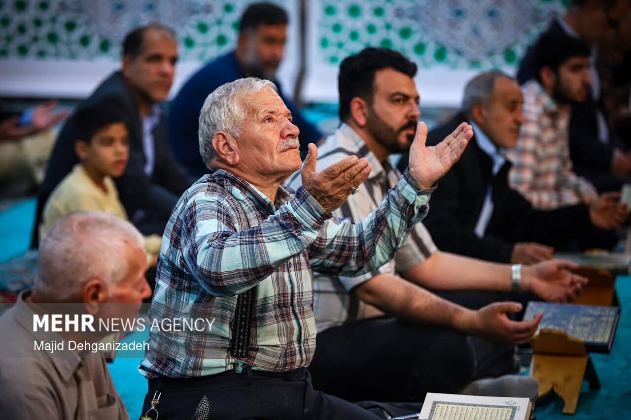 مراسم جزء خوانی قرآن کریم در یزد