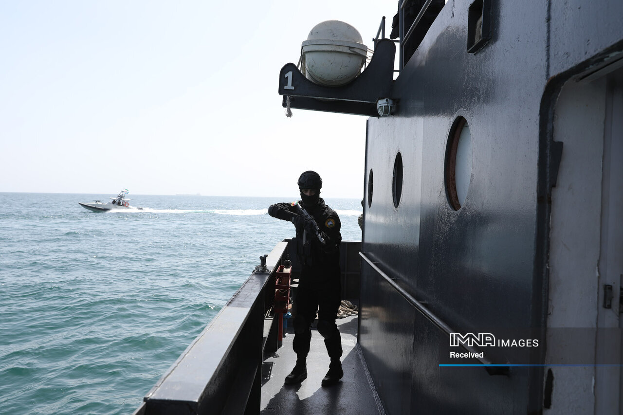 رزمایش مرکب دریایی ایران و روسیه