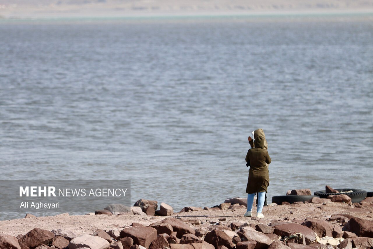 آخرین وضعیت دریاچه ارومیه در پی بارش‌های زمستانی