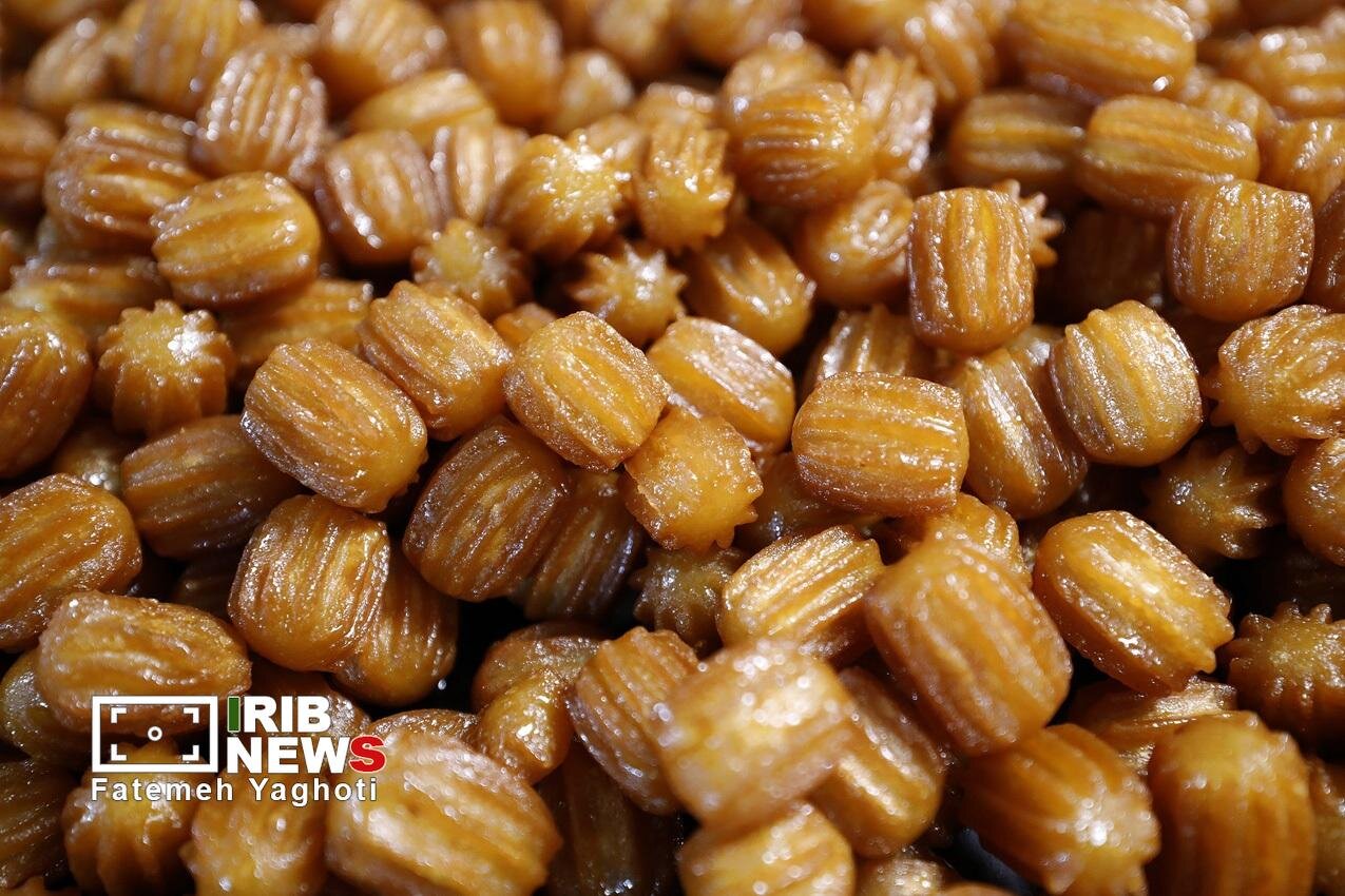 کارگاه پخت زولبیا و بامیه در کیش