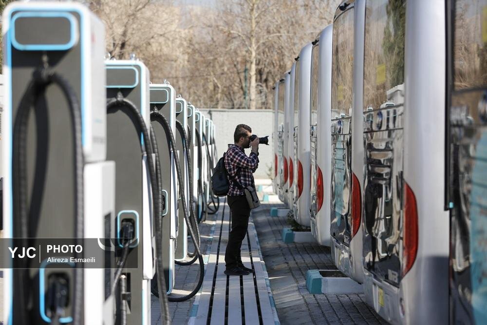 آیین افتتاح و بهره‌برداری از پروژه‌های حمل‌ونقل شهری تهران